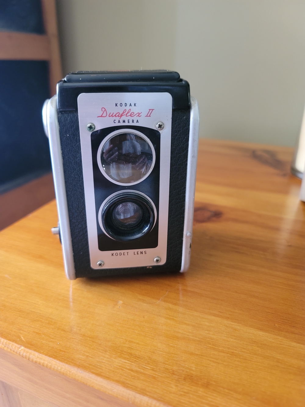 Vintage Kodak Duaflex II Camera (1950s) – Mid Century Modern Retro Decor / Prop